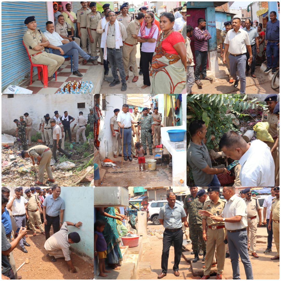 नशा पर कबीरधाम पुलिस का बड़ा प्रहार: संदिग्ध इलाकों में दी दबिश, गांजा और अवैध शराब जप्त